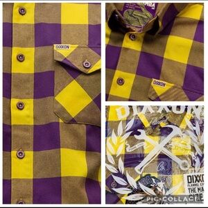 New DIXXON “The Mamba” Kobe Flannel Mens Large